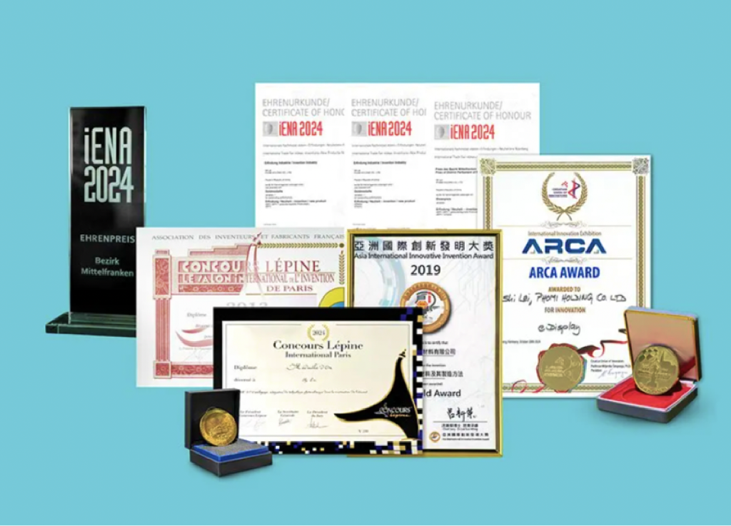 PHOMI certifications and awards