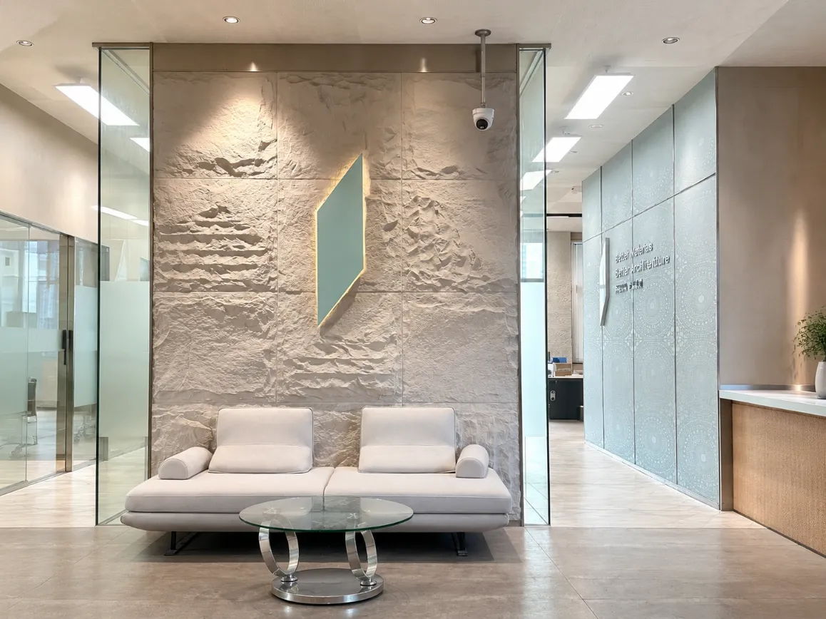 Interior material application